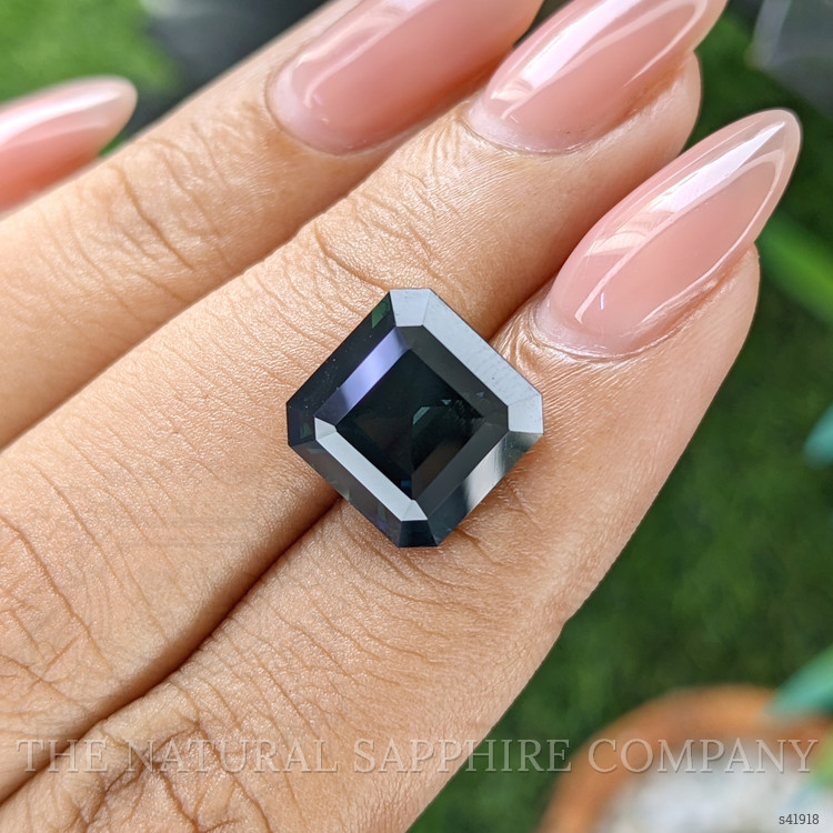 8.03 Ct. Bluish Green Sapphire from Madagascar