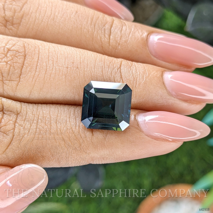 8.03 Ct. Bluish Green Sapphire from Madagascar