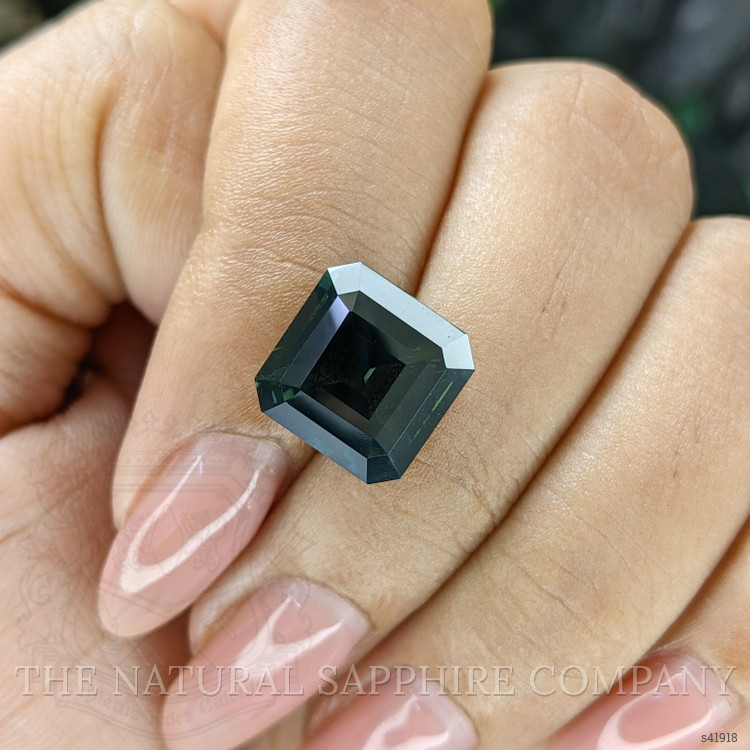 8.03 Ct. Bluish Green Sapphire from Madagascar