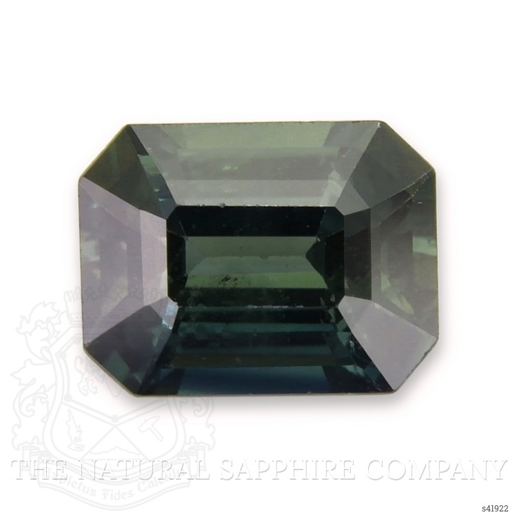 1.44 Ct. Bluish Green Sapphire from Ceylon (Sri Lanka)