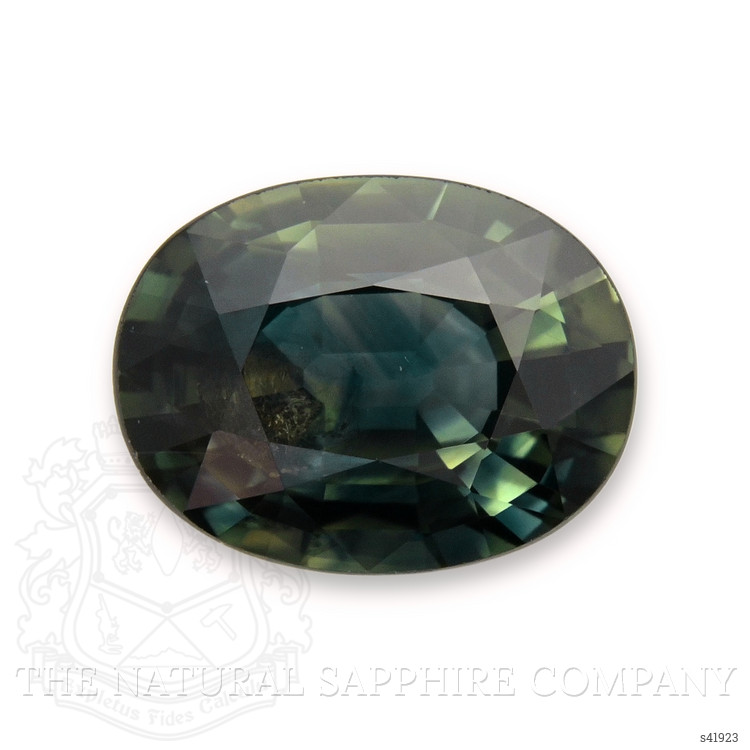 2.20 Ct. Bluish Green Sapphire from Ceylon (Sri Lanka)