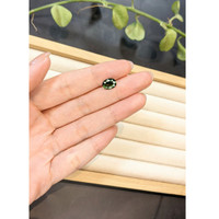 2.20 Ct. Bluish Green Sapphire from Ceylon (Sri Lanka) Life Style