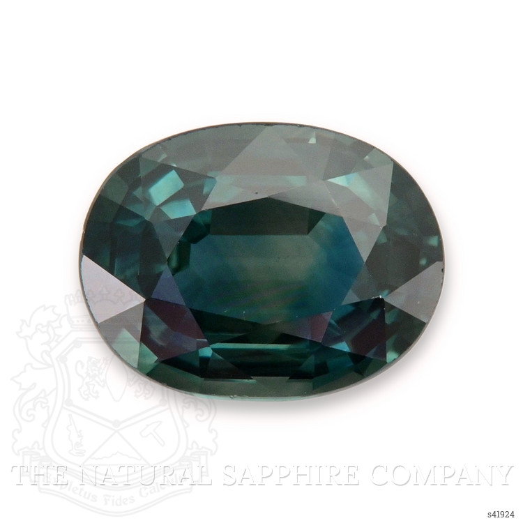 2.19 Ct. Bluish Green Sapphire from Ceylon (Sri Lanka)