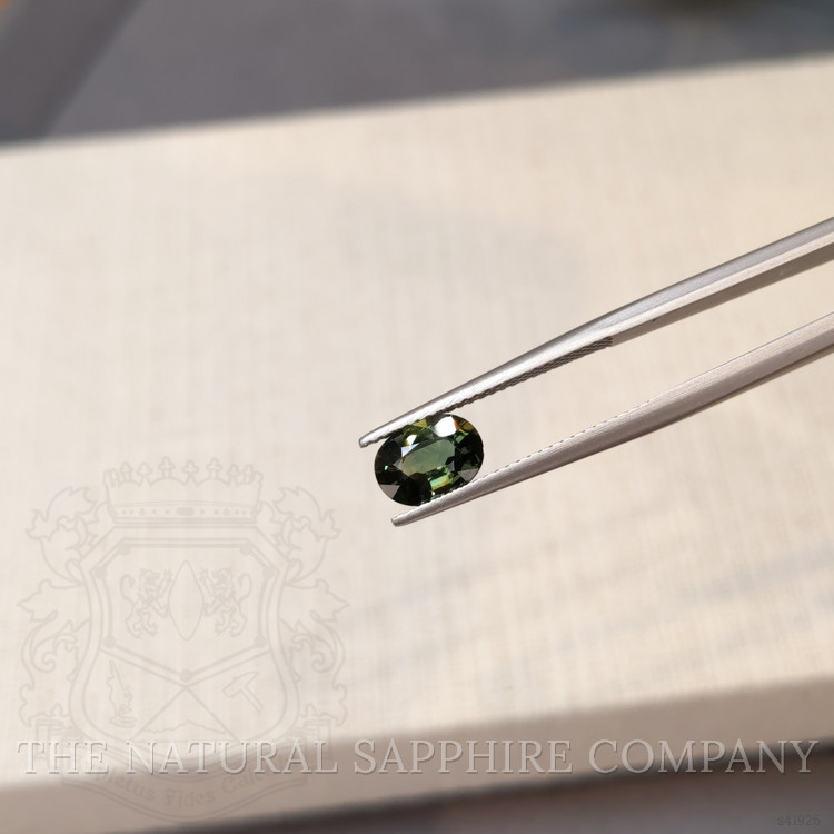 1.51 Ct. Green Sapphire from Ceylon (Sri Lanka)