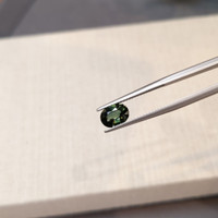 1.51 Ct. Green Sapphire from Ceylon (Sri Lanka) Life Style