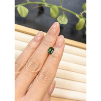 1.17 Ct. Bluish Green Sapphire from Ceylon (Sri Lanka) Life Style