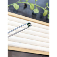 1.20 Ct. Bluish Green Sapphire from Ceylon (Sri Lanka) Life Style