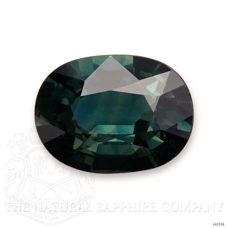 1.17 Ct. Bluish Green Sapphire from Ceylon (Sri Lanka)