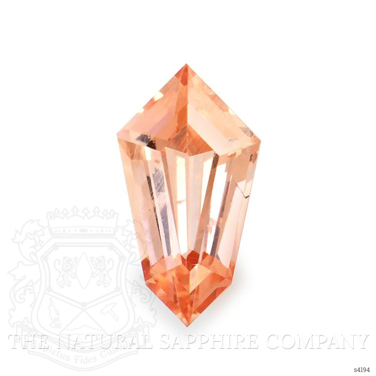 0.60 Ct. Peach Sapphire from Ceylon (Sri Lanka)