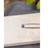 0.65 Ct. Purplish Blue Sapphire from Ceylon (Sri Lanka) Life Style