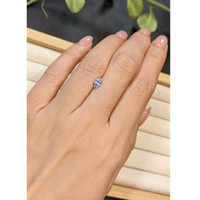 0.59 Ct. Bi Color / Parti Sapphire from Ceylon (Sri Lanka) Life Style
