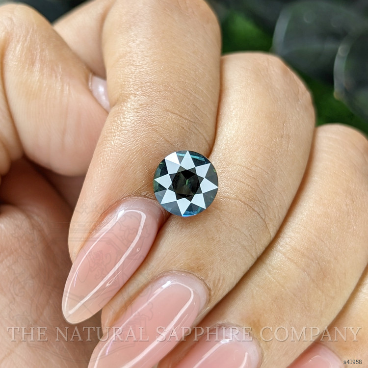 2.64 Ct. Bluish Green Sapphire from Madagascar