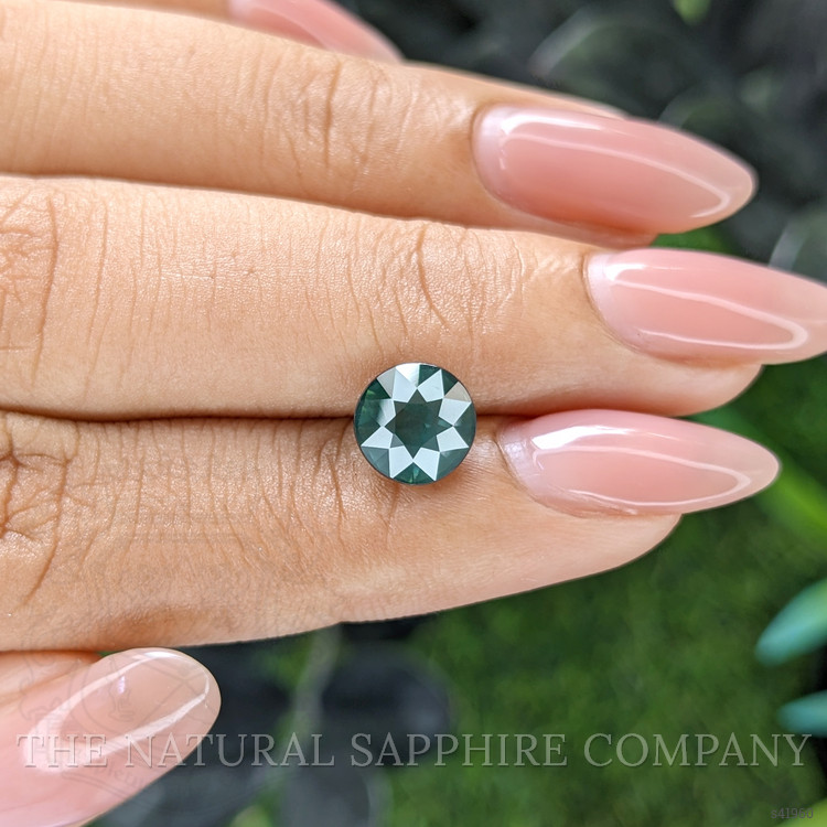 2.52 Ct. Bluish Green Sapphire from Madagascar