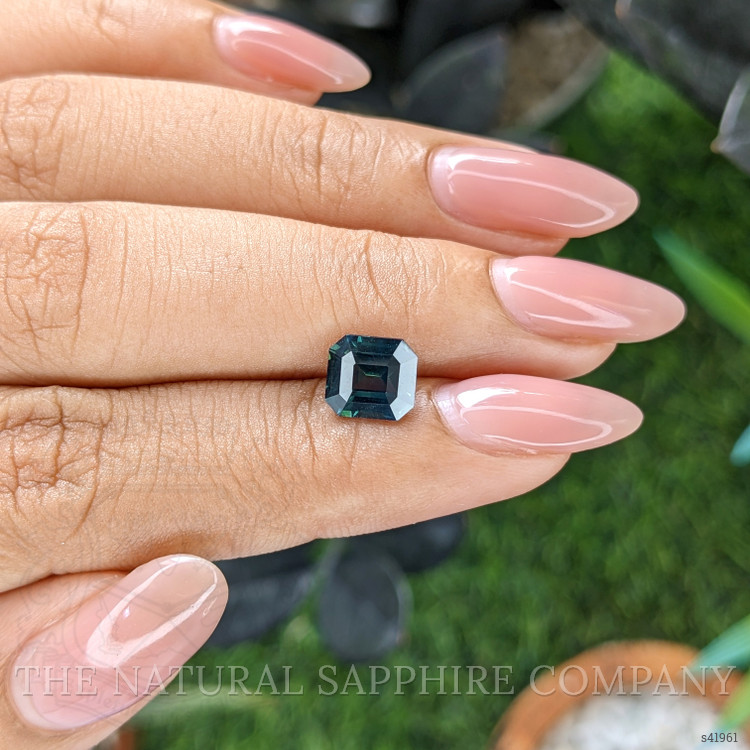 2.26 Ct. Bluish Green Sapphire from Madagascar