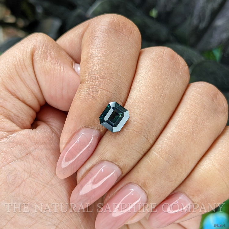 2.26 Ct. Bluish Green Sapphire from Madagascar