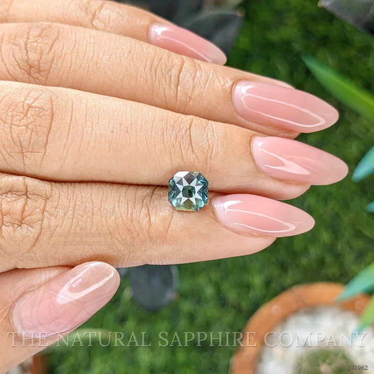 2.00 Ct. Bluish Green Sapphire from Madagascar