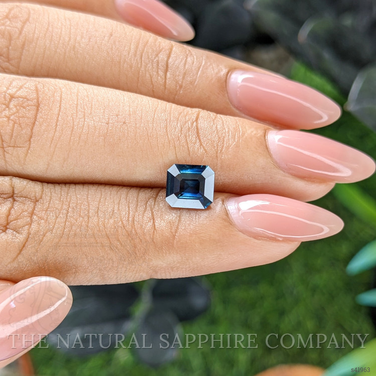 1.61 Ct. Greenish Blue Sapphire from Madagascar