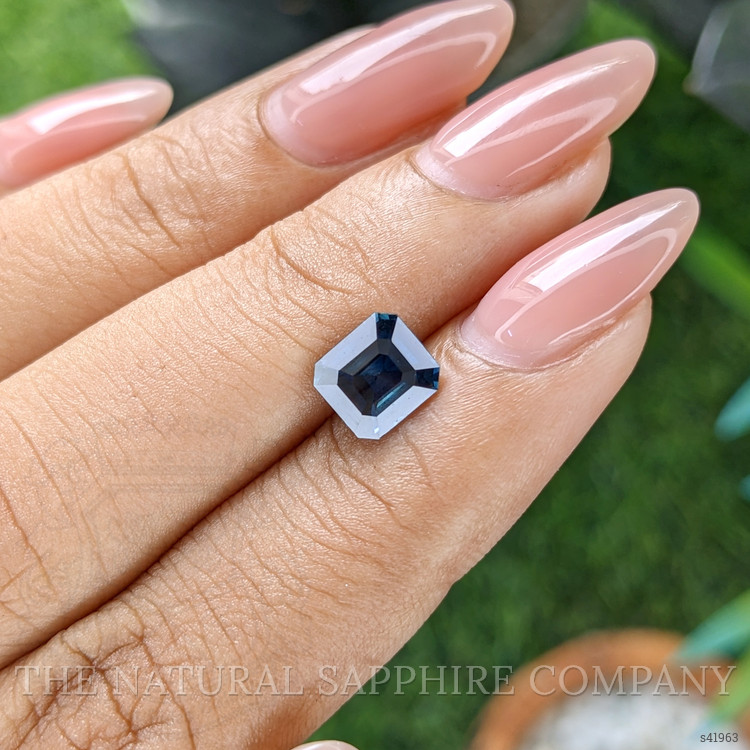 1.61 Ct. Greenish Blue Sapphire from Madagascar