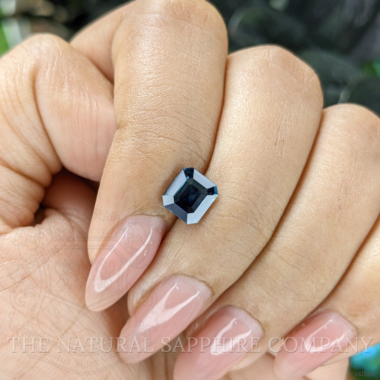 1.61 Ct. Greenish Blue Sapphire from Madagascar