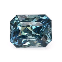 1.66 Ct. Greenish Blue Sapphire from Madagascar Video