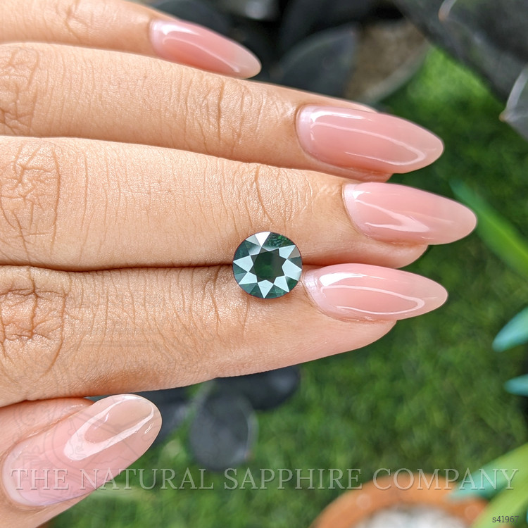2.72 Ct. Bluish Green Sapphire from Madagascar