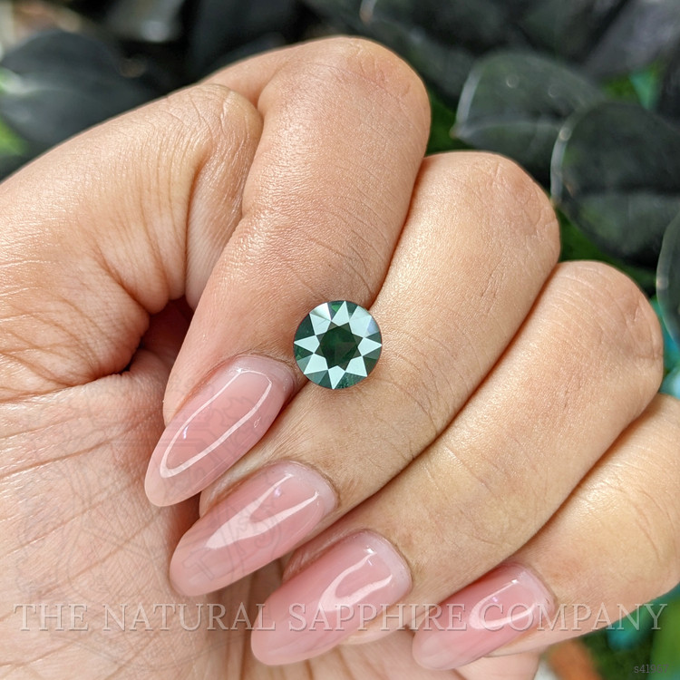 2.72 Ct. Bluish Green Sapphire from Madagascar