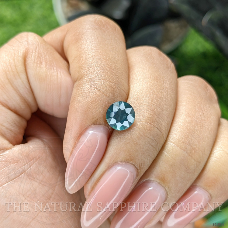 1.72 Ct. Greenish Blue Sapphire from Madagascar