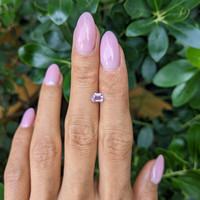 0.63 Ct. Purple Sapphire from Ceylon (Sri Lanka) Life Style