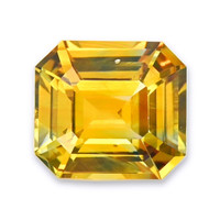 1.30 Ct. Orangish Yellow Sapphire from Madagascar Video