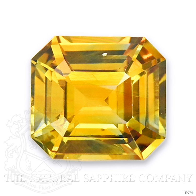 1.30 Ct. Orangish Yellow Sapphire from Madagascar