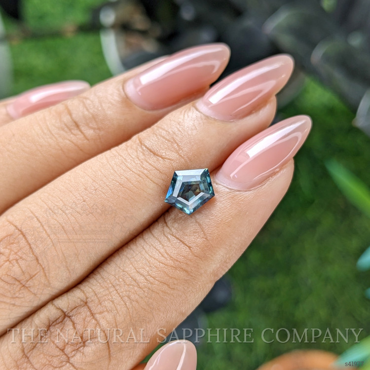 1.79 Ct. Greenish Blue Sapphire from Madagascar