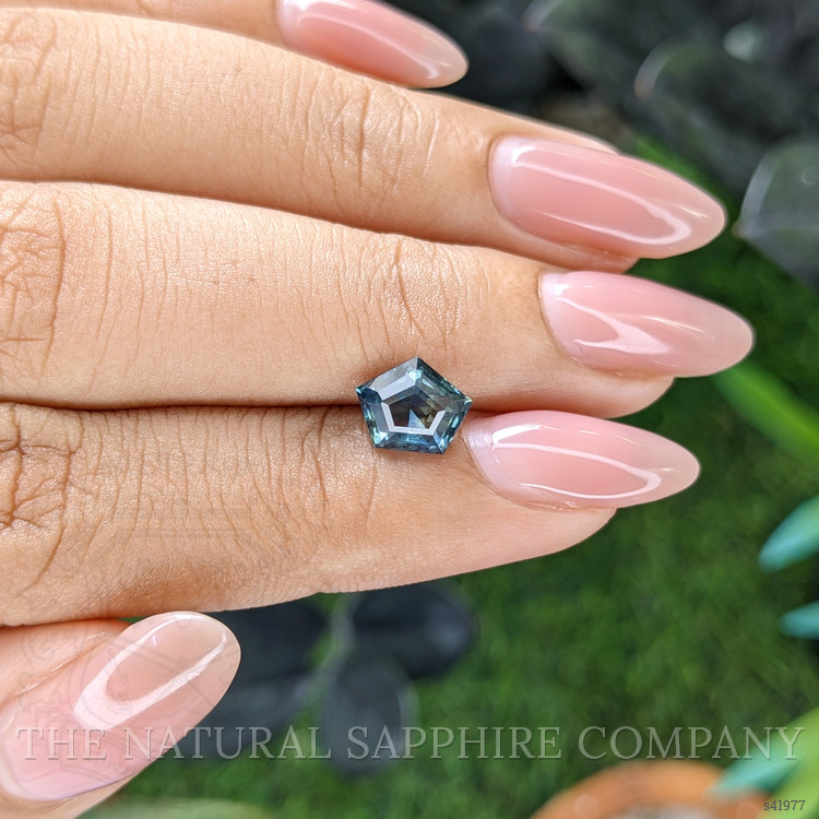 1.79 Ct. Greenish Blue Sapphire from Madagascar