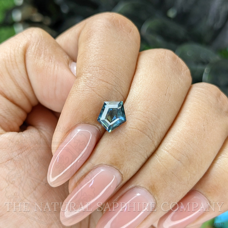 1.79 Ct. Greenish Blue Sapphire from Madagascar