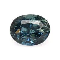 2.03 Ct. Greenish Blue Sapphire from Madagascar Video