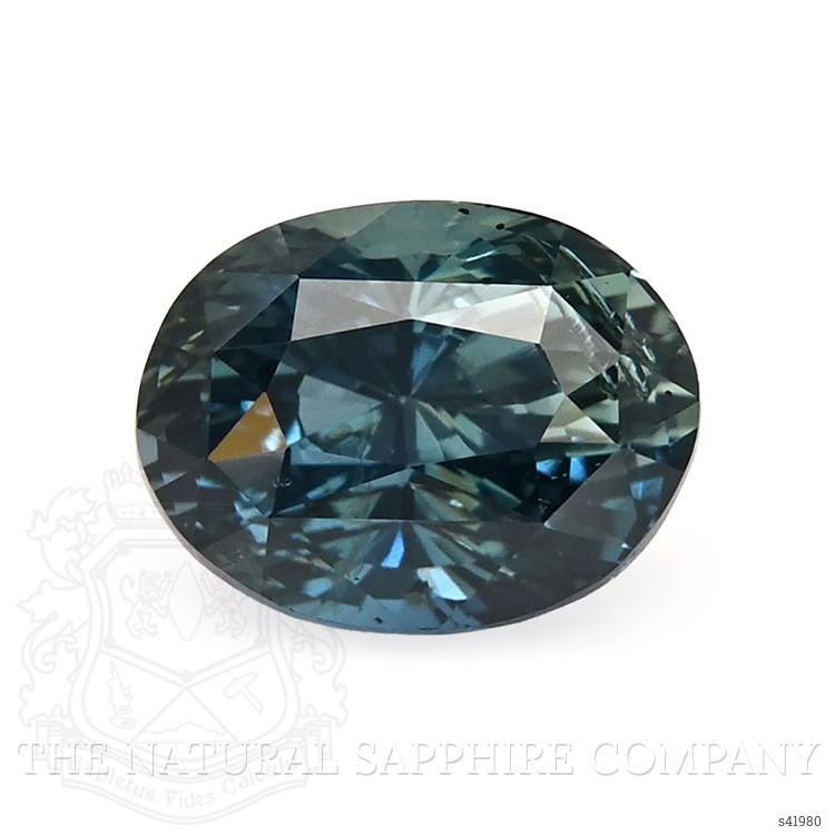 2.03 Ct. Greenish Blue Sapphire from Madagascar