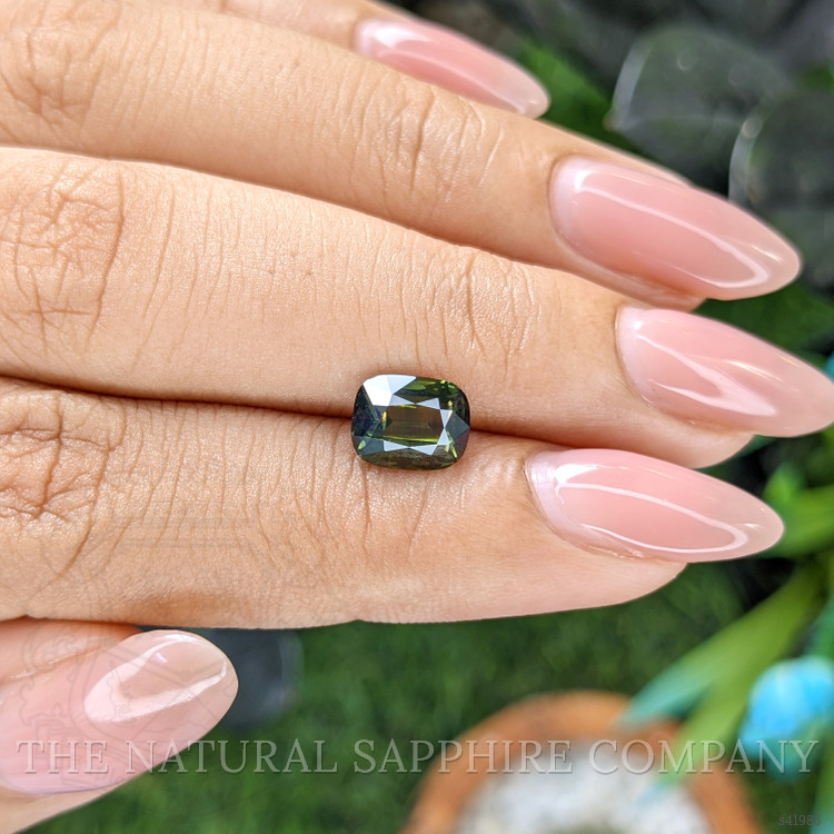 1.99 Ct. Yellowish Green Sapphire from Madagascar