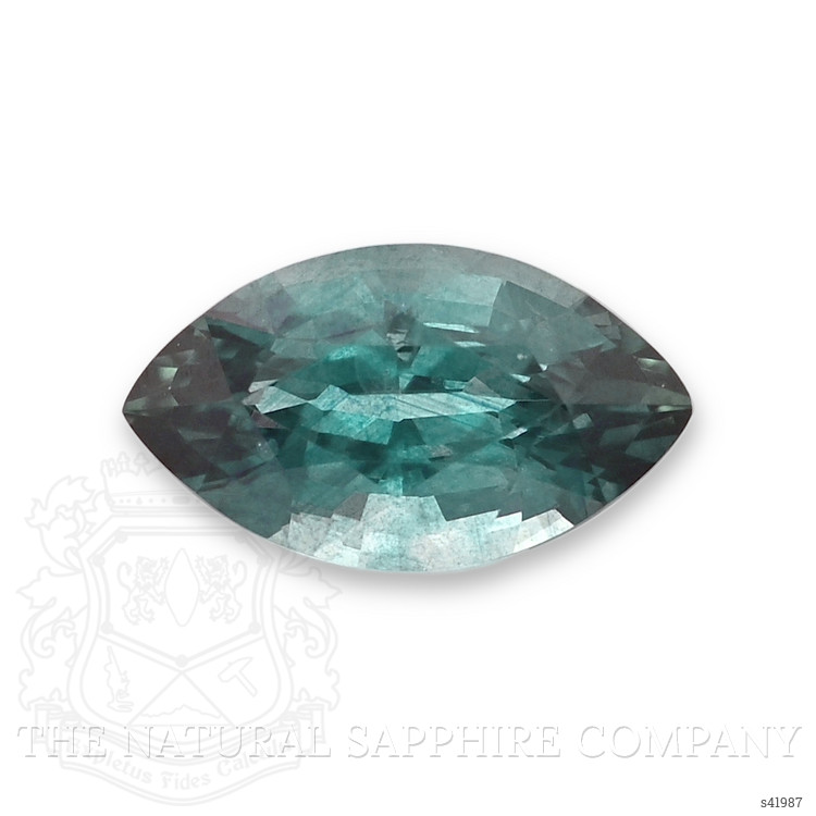 0.97 Ct. Bluish Green Sapphire from Montana