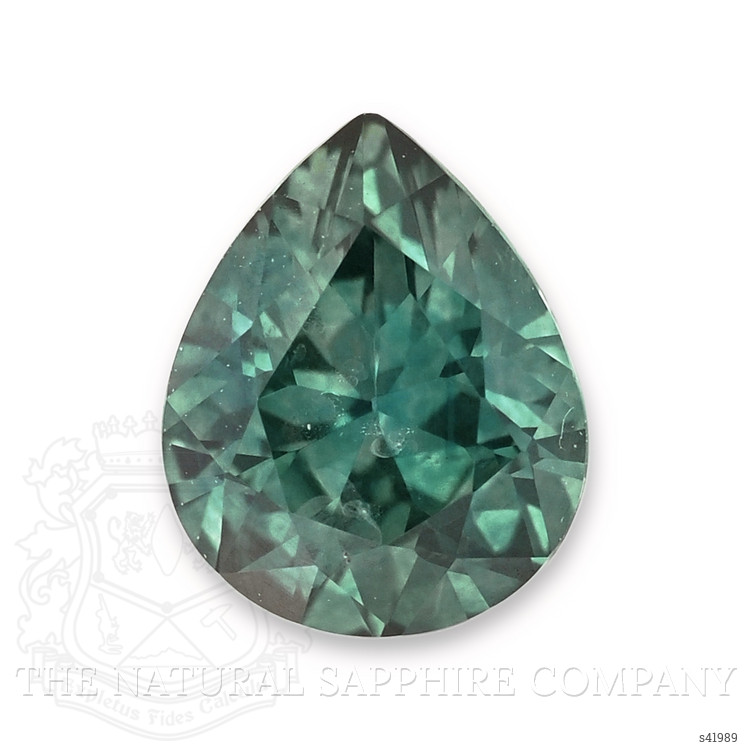 0.95 Ct. Bluish Green Sapphire from Montana