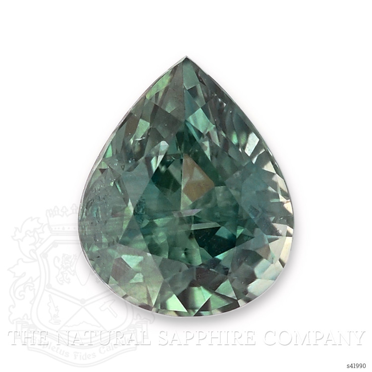 0.98 Ct. Bluish Green Sapphire from Montana