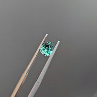 0.98 Ct. Bluish Green Sapphire from Montana Life Style