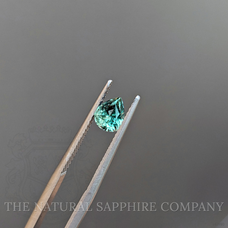 0.98 Ct. Bluish Green Sapphire from Montana