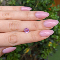 1.29 Ct. Pink Sapphire from Madagascar Life Style