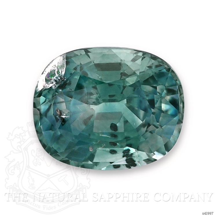 0.97 Ct. Greenish Blue Sapphire from Montana
