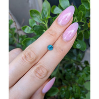 0.92 Ct. Greenish Blue Sapphire from Montana Life Style
