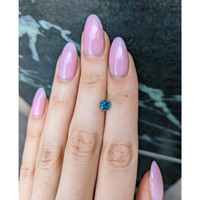 0.92 Ct. Greenish Blue Sapphire from Montana Life Style