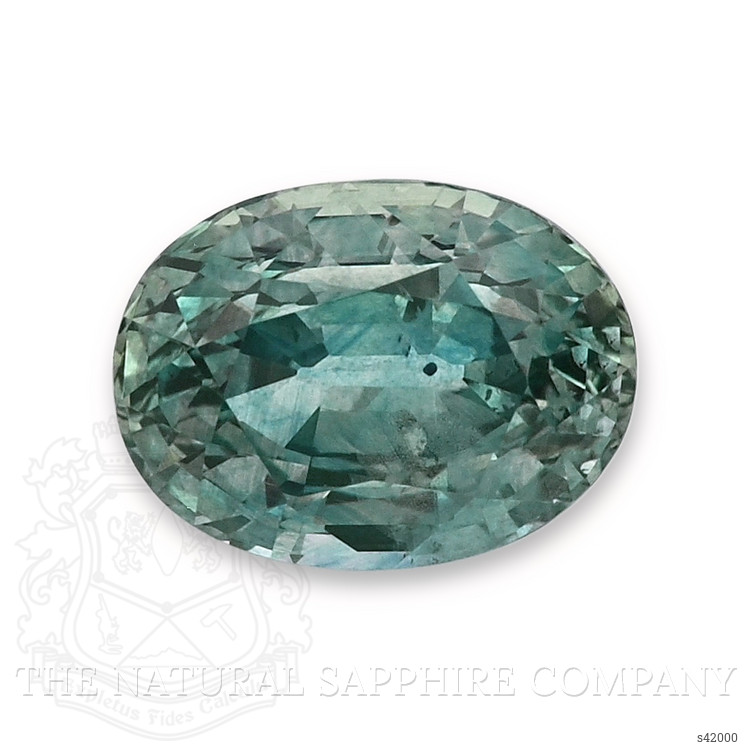 0.99 Ct. Bluish Green Sapphire from Montana