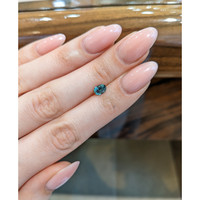 0.99 Ct. Bluish Green Sapphire from Montana Life Style