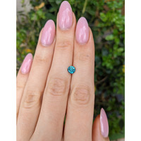 0.99 Ct. Greenish Blue Sapphire from Montana Life Style