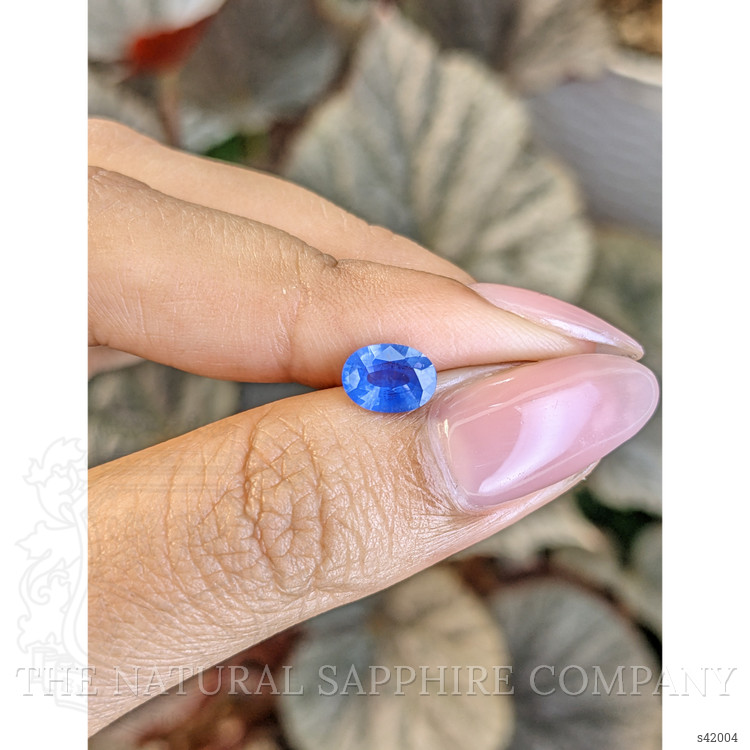 1.13 Ct. Blue Sapphire from Ceylon (Sri Lanka)