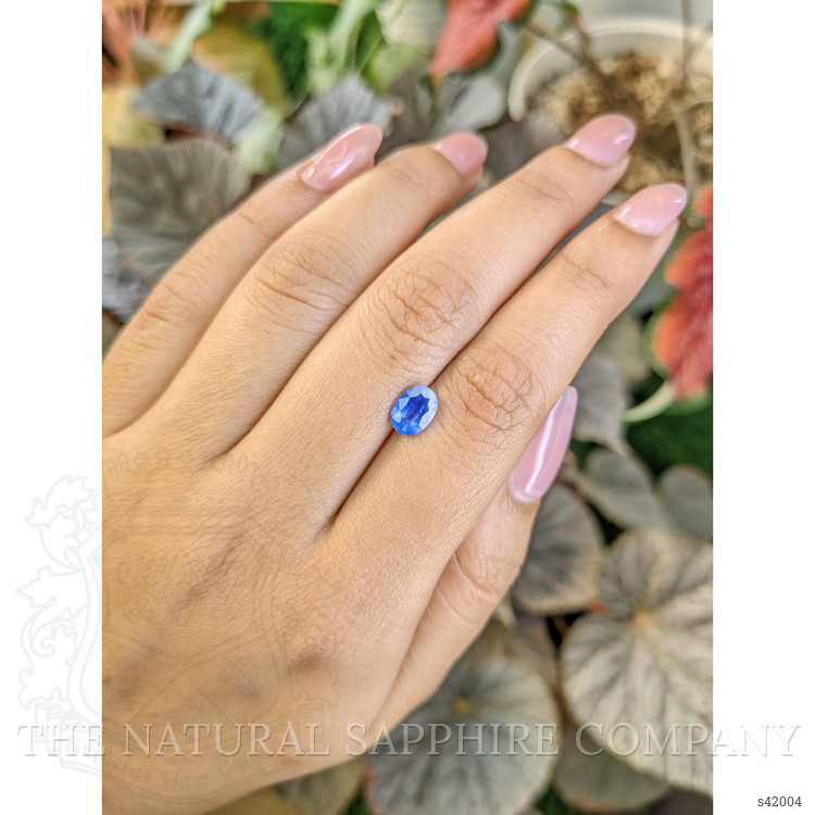 1.13 Ct. Blue Sapphire from Ceylon (Sri Lanka)